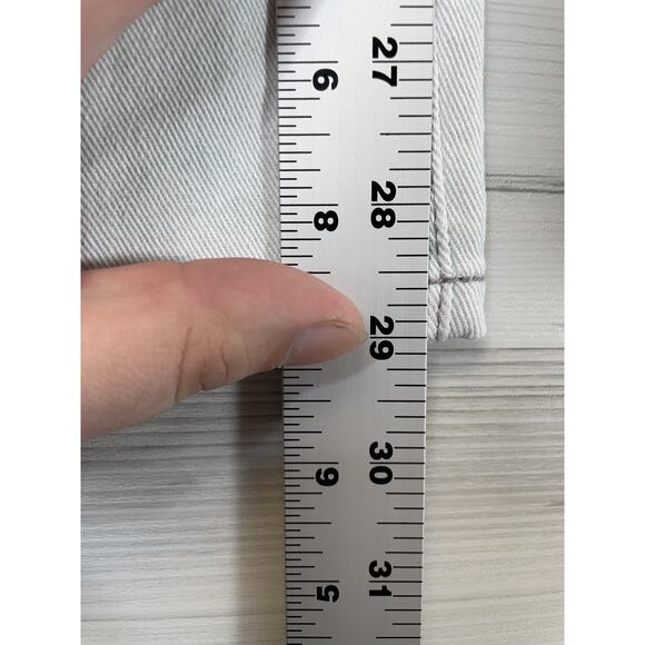 VENUS Jeans Womens 4 Pink White Ombre Dip Dye Skinny Stretch Denim 5-Pocket - Picture 6 of 11